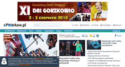 Desktop Screenshot of dozynki.epiotrkow.pl